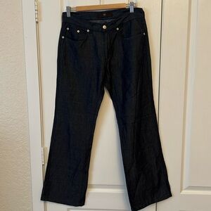 Z Zegna women’s linen/cotton blend pants